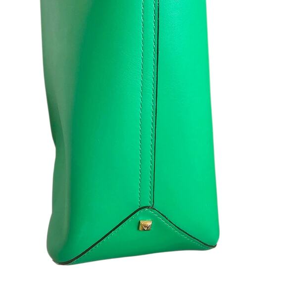 Rebecca Minkoff Kelly Green Large Tote Bag with Studs - Picture 3 of 10